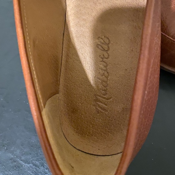Madewell Women’s Tan Leather Slip-On Loafers, Classy and Stylish, Size 8.5. - Picture 9 of 12